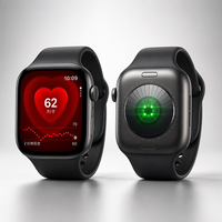 Montre connectée Série 12 2026, best-seller mondial, avec moniteur de fréquence cardiaque optique, suivi d'activité et de forme physique, étanche, pour le sport