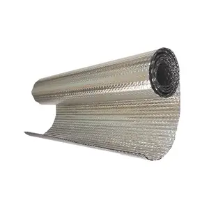 vapour barrier reflective insulation double bubble aluminum layers thermal heat insulation for building