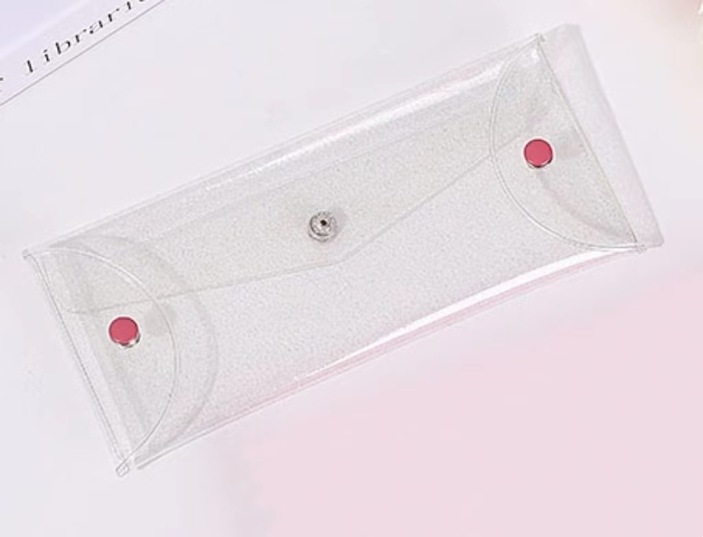 Transparent pailleté