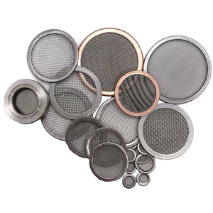 1- 3500 Mesh Presisi Tinggi Stainless Steel Wire Mesh Round Layar Filter Disc