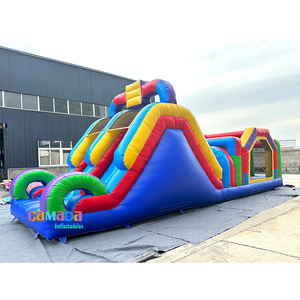 <span class=keywords><strong>2025</strong></span> mới thể thao theo chủ đề Inflatable phiêu lưu khóa học trở ngại trẻ em khóa học trở ngại với khổng lồ trượt Land công viên khóa học trở ngại - Product Image 4