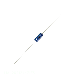 ตัวเก็บประจุแบบ Through Hole 470 uF CAP ALUM 470UF 20% 10V AXIAL TH MAL202124471E3 ของผู้ผลิต - Product Image 1