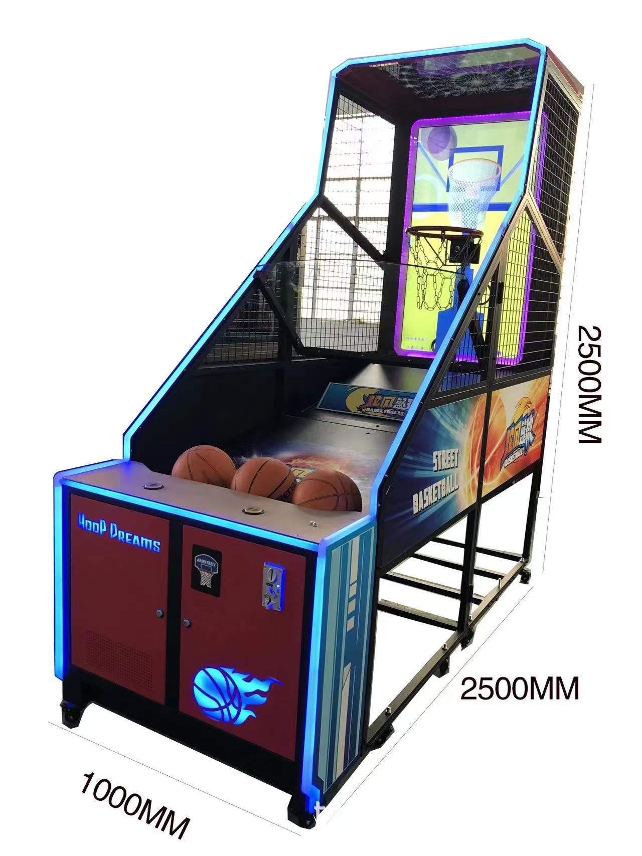 Machine de tir de basket-ball pour adultes LCD