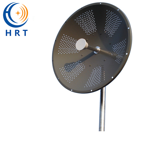 5.8MHz 32DBI X2 MIMO Parabolic Dish Communication Antenna 2.4GHz/5GHz 3.5 Horizontal Beamwidth N Female Connector