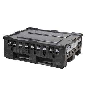 Grote Bulk Zware Stapelbare Opvouwbare <span class=keywords><strong>Container</strong></span> Logistiek Transport Bulk Plastic Pallet Box/Bak Voor Opslag - Product Image 5