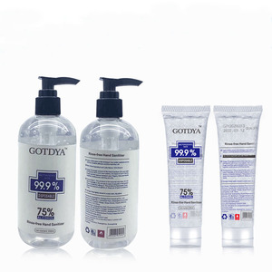 Silicone Antibactérien Mini Instantané En Vrac Lingettes D'alcool 80Ml 300Ml Gel Désinfectant Antibactérien pour les mains - Product Image 1
