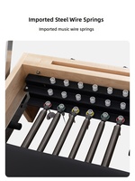 Máquina de Pilates Reformer de Madera de Roble Negra Clásica para Estudio Comercial y Uso Doméstico - ¡Oferta Especial!
