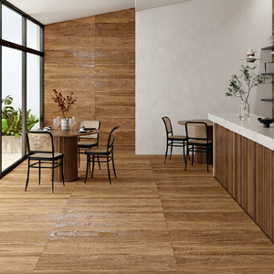 Azulejos de Porcelana con Efecto Madera 600x1200 Brillantes Antideslizantes para Interiores, Sala de Estar, Baño, Modernos, Minimalistas, Adhesivos para Villa - Product Image 1