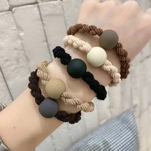 Élastiques à <span class=keywords><strong>cheveux</strong></span> pour femmes, minimalistes, pour <span class=keywords><strong>queue</strong></span> <span class=keywords><strong>de</strong></span> <span class=keywords><strong>cheval</strong></span> haute, élégants, à haute élasticité, durables, en caoutchouc, nouveaux élastiques à <span class=keywords><strong>cheveux</strong></span> - Product Image 2