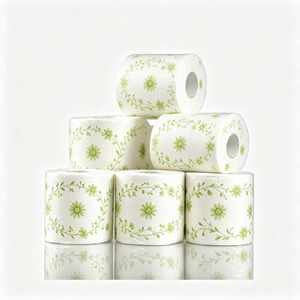 Papier toilette 3 plis ultra doux, très absorbant, 100% pâte de bois vierge, écologique, jetable - Product Image 2
