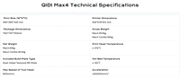 QIDI Max4 COMBO 390x390x340 мм, двухэкструдерный, высокоскоростной, перестраивающий правила игры, первый бюджетный FDM 3D-принтер для многоцветной печати