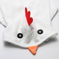 Nouveaux Costumes d'Halloween Transfrontaliers pour Animaux de Compagnie (Chats et Chiens) en Matériau Texturé, en Forme de Poussin, Amusants, Créatifs et de Style Décontracté, pour Tous les Types d'Animaux