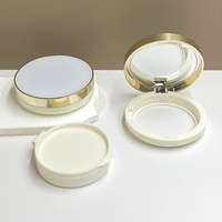 Boîte vide ronde personnalisée de 15g pour coussin d'air, crème BB/CC, emballage cosmétique en plastique avec miroir