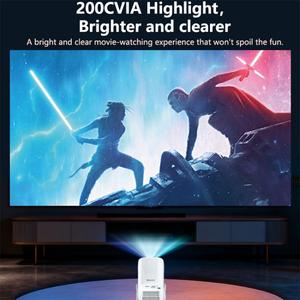 โปรเจคเตอร์อัจฉริยะไร้สาย Yesido <span class=keywords><strong>TV16</strong></span> 1080P โฟกัสอัตโนมัติ 5.4 EU รุ่นใหม่ล่าสุด - Product Image 3