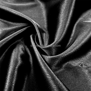 Good Price High Quality Glossy Comfortable Hand Feel Russian Silky <strong>Satin</strong> 100% Polyester Fabric - Product Image 4