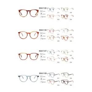 Cellulose cheap acetate mixed reading eyewear frames eye glasses