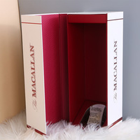 Boîte à vin personnalisée bon marché à prix raisonnable Emballage en tube de whisky recyclable avec logo Boîtes d'emballage pour champagne