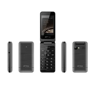 3G 플립 휴대 전화 잠금 해제 캐나다 미국 듀얼 SIM 3G 플립 휴대 전화 2.4 인치 화면 3G 플립 기능 전화 카메라 FCC