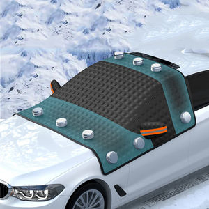 Housse de voiture d'hiver résistante aux UV et au gel avec protection magnétique pour pare-brise Utilisation en extérieur Housse de véhicule - Product Image 4