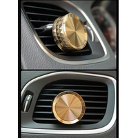 Nouveau diamant Texture luxe voiture désodorisant parfum évent Clip avec 4 tampons parfumés pour accessoires de décoration de voiture