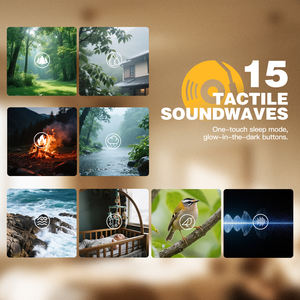 Dış mekan kullanımı için taşınabilir Mini akıllı sağlık cihazı beyaz gürültü ses USB iletişimi ile kolay kullanımlı ve taşıma uyku makinesi - Product Image 5