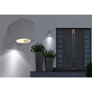 Lampada da parete a globo in antracite per uso esterno, 1 luce, design moderno e resistente agli agenti atmosferici, ideale per illuminare gli spazi - Product Image 1