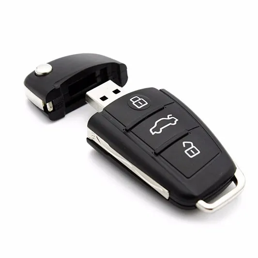 Car Keys Ultra-Fast USB 3.0 Flash Drive For Lightning-Fast Data Transfer PVC Plastic USB Flash Drive 4GB 8GB 16GB