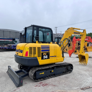 Mini excavadora sobre orugas Komatsu Original de alto rendimiento, miniexcavadoras de Tractor de 5 toneladas usadas en buenas condiciones a la venta - Product Image 1