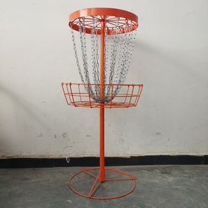 Commercio all'ingrosso personalizzabile della fabbrica 24 catena all'aperto del corso del disco di volo del cestino del bersaglio del cestino di <span class=keywords><strong>Golf</strong></span> Set per il foro - Product Image 1