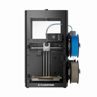 Printer 3D Otomatis Flashforge Adventurer 5X Dual-Sided PEI Kecepatan Tinggi Direct Extruder Auto-Leveling untuk Penggunaan Industri PLA USB