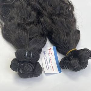 Prix de Gros Fournisseurs de Cheveux Bruts 100% Cheveux Bruts Vietnamiens Bouclés Ondulés Tissage de Cheveux Couleur Naturelle - Product Image 3