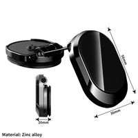 Support magnétique universel pour téléphone portable Quexiang, rotation à 360 degrés, fixation par gravité sur tableau de bord, aimant puissant, matériau en alliage, GPS
