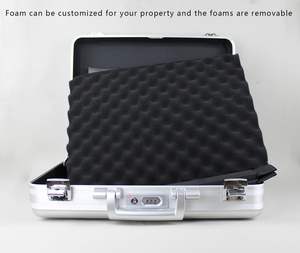 Étui de transport souple en EVA avec mousse, organisateur d'outils de rangement imperméable personnalisé par le fabricant, avec poignée et fermeture éclair, échantillon gratuit - Product Image 6