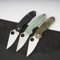 Couteau pliant OEM C229 G10, haute dureté, pour le camping, la survie, la pêche, outil EDC, couteau de poche DIY