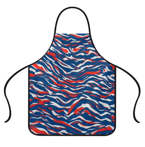 Delantal de Fútbol Americano Personalizado de Poliéster de Alta Calidad de los Buffalo Bills, Color Rojo, Azul y Blanco, Regalo para Fanáticos del Fútbol Americano, para Asar a la Parrilla y Cocinar - Product Image 6