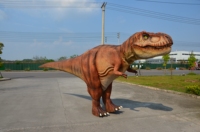 Costume de dinosaure animatronique T-Rex grandeur nature 6M en métal, résistant aux intempéries et antirouille, pour parcs d'aventure pour enfants