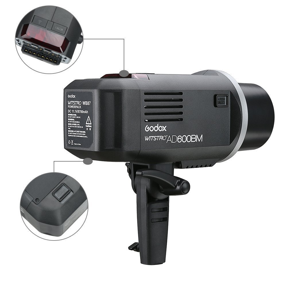Godox AD600BM Portable 600W Studio Flash Light for DSLR & Phone Godox AD600BM Portable 600W Studio Flash Light for DSLR & Phone