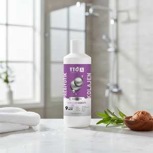 Shampoo prébiotique et collagène TTO-X anti-chute de cheveux, hydratant et nourrissant 500 ml - Product Image 3