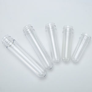 Resin <span class=keywords><strong>PET</strong></span> Murni Berkualitas Tinggi 100% Preform <span class=keywords><strong>PET</strong></span> 20mm Leher 15g untuk Pembuatan Botol Tiup 300ml Bahan 100% PE - Product Image 3