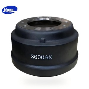 <span class=keywords><strong>Tambour</strong></span> de frein en fonte 3600AX pour <span class=keywords><strong>camion</strong></span>, remorque et véhicule utilitaire lourd – Remplacement du système de freinage de l'essieu de roue - Product Image 1