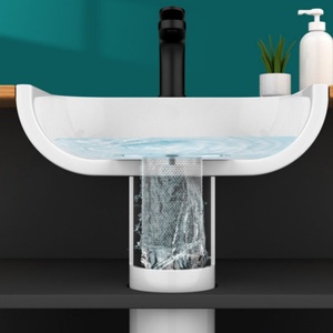 כיור מתכת כיור ביוב צינור, נירוסטה מסנן מסנן מסנן, חדר אמבטיה מטבח כיור אנטי-clog - Product Image 2