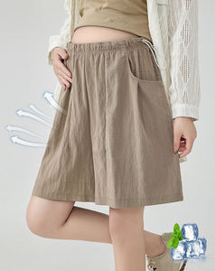 <span class=keywords><strong>Short</strong></span> d'été <span class=keywords><strong>en</strong></span> denim à séchage rapide pour femmes, vêtements d'extérieur à jambes larges pour maternité, ventre non serré, <span class=keywords><strong>grossesse</strong></span> - Product Image 3