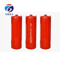 Pabrik QDBG Grosir Tabung Baja Heptafluoropropana 80L Baru Kosong HFC-227ea FM200 Sistem Pemadam Kebakaran Industri