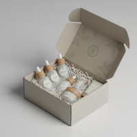 Boîte d'expédition en carton imprimé avec logo pour la gestion des commandes en ligne