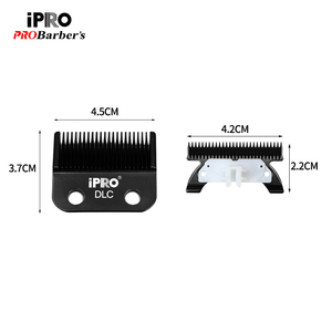 ใบมีดเปลี่ยนสำหรับเครื่องตัดผม IPRO <span class=keywords><strong>Echo</strong></span> Crunchy DLC คุณภาพสูง ระดับมืออาชีพ <span class=keywords><strong>ผล</strong></span>ิตจากสแตนเลส - Product Image 3