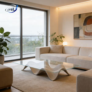 Table basse de salon personnalisée en bois massif, placage de chêne, style européen moderne, durable et écologique - Product Image 6