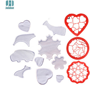 Cookie Cutter Set Irregular Shape Plastic Multi Compartment For Cake Baking Tools - Product Image 2