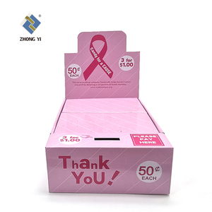 Vente en gros carton ondulé avec logo imprimé personnalisé Boîte de don de sucettes Boîte d'honneur - Product Image 2