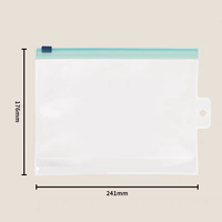 Sac cosmétique transparent PVC fermeture éclair trousse de toilette pochette de maquillage cosmétique étanche vinyle organisateur étui pour voyage salle de bain