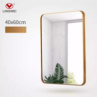 Miroir de salle de bain moderne HD de haute qualité avec caméra espionne invisible intégrée sous l'évier